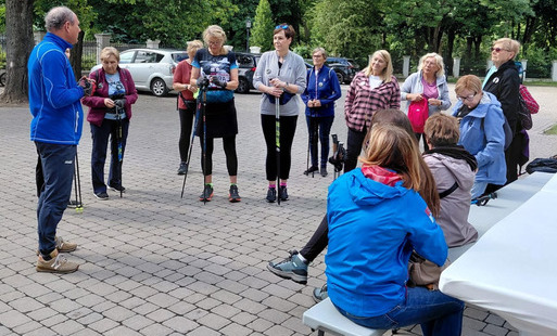 Zdjęcie do  XIV Ozorkowski Marsz Nordic Walking